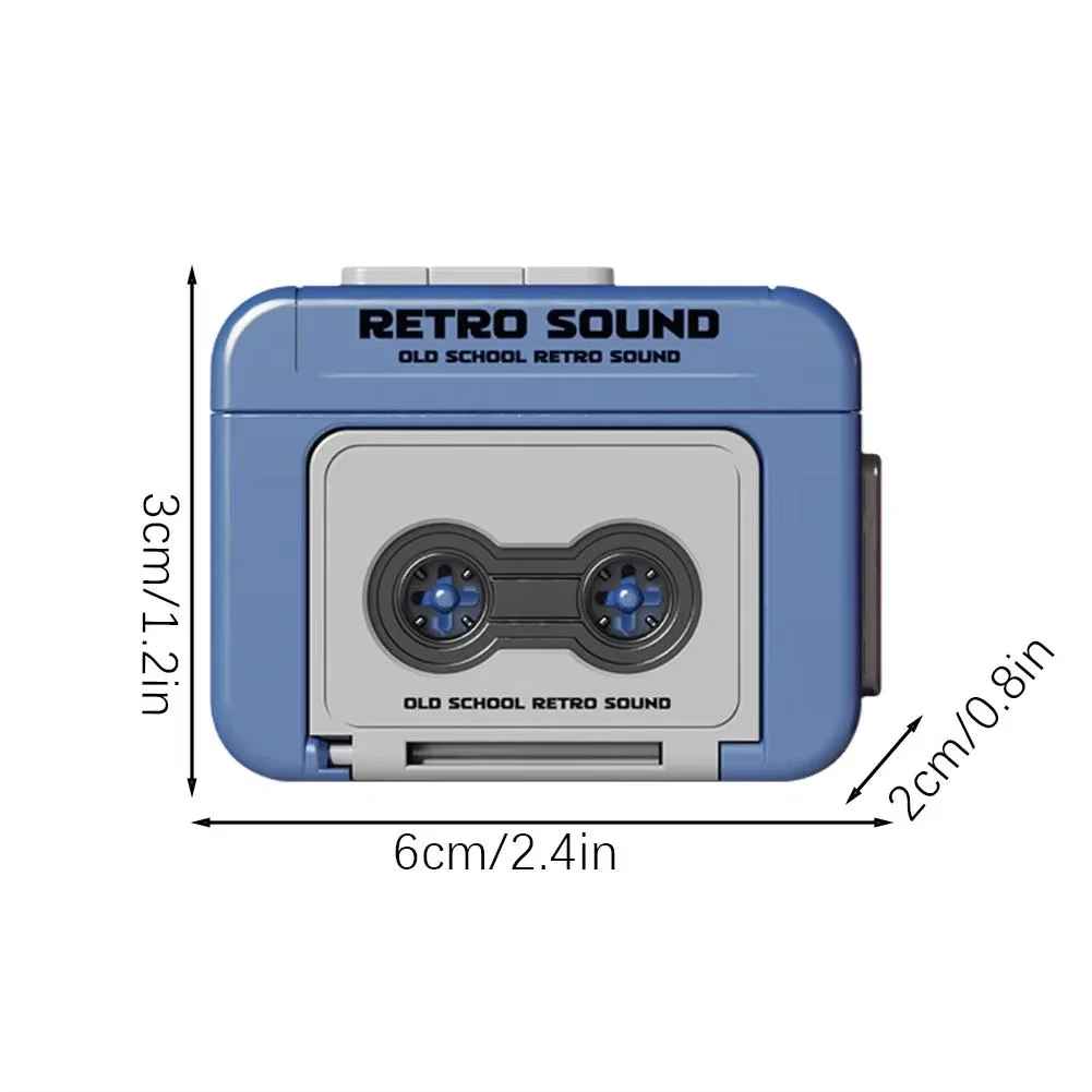 Mini Cassette Retro Musical
