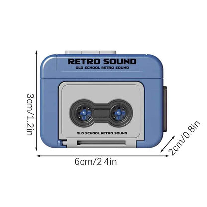 Mini Cassette Retro Musical
